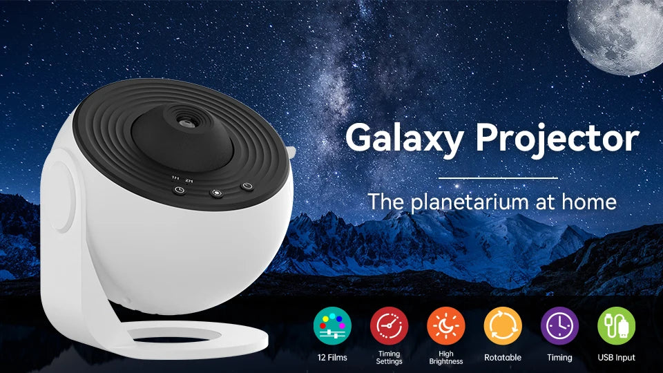 Le cadeau qui laisse sans voix — Projecteur Galaxie 360°