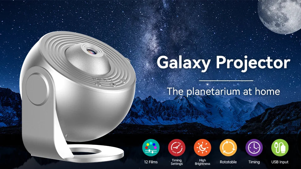 Le cadeau qui laisse sans voix — Projecteur Galaxie 360°