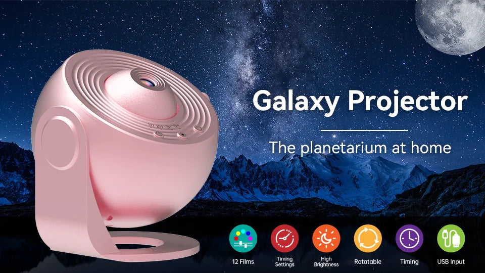 Le cadeau qui laisse sans voix — Projecteur Galaxie 360°